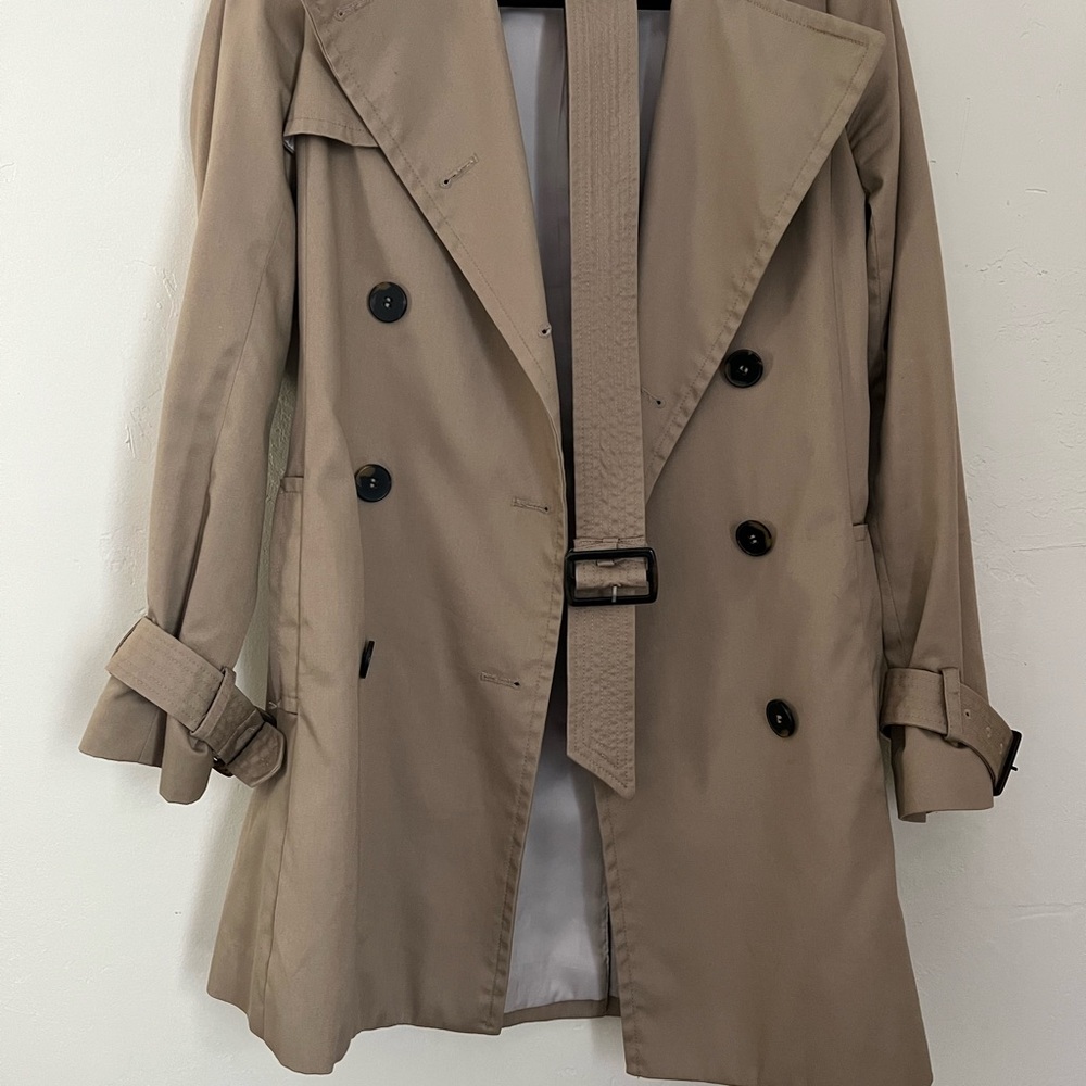 Classic Tan Trench Coat